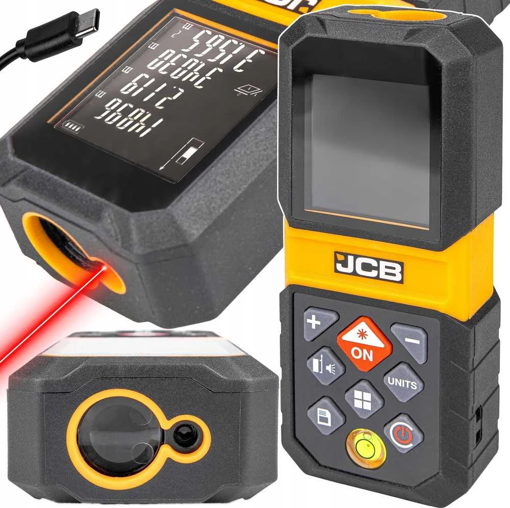 Lazerinis atstumų matuoklis JCB LDM-80