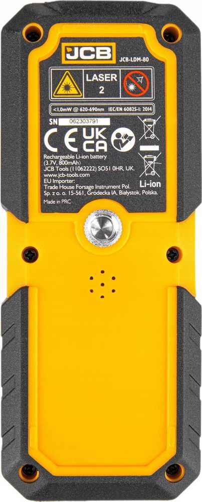 Lazerinis atstumų matuoklis JCB LDM-80