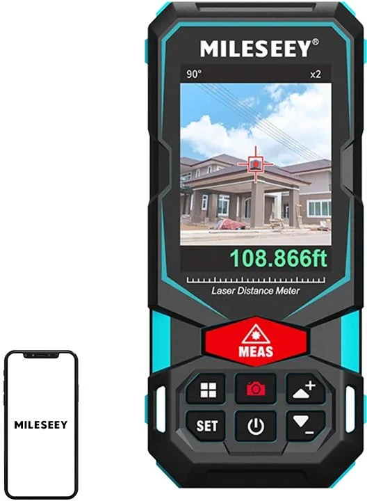 „Mileseey S7“ lazerinis atstumo matuoklis su 100 m kamera