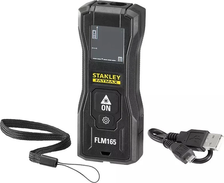 Lazerinis atstumo matuoklis Stanley FLM165