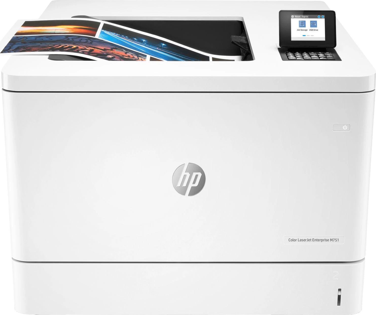 Hp Enterprise Hewlett Packard (HP) HP Color LaserJet Enterprise M751dn Spausdintuvas - A3 Color lazerinis, Print, Auto-Duplex, LAN, 41ppm, 40000 pages per month