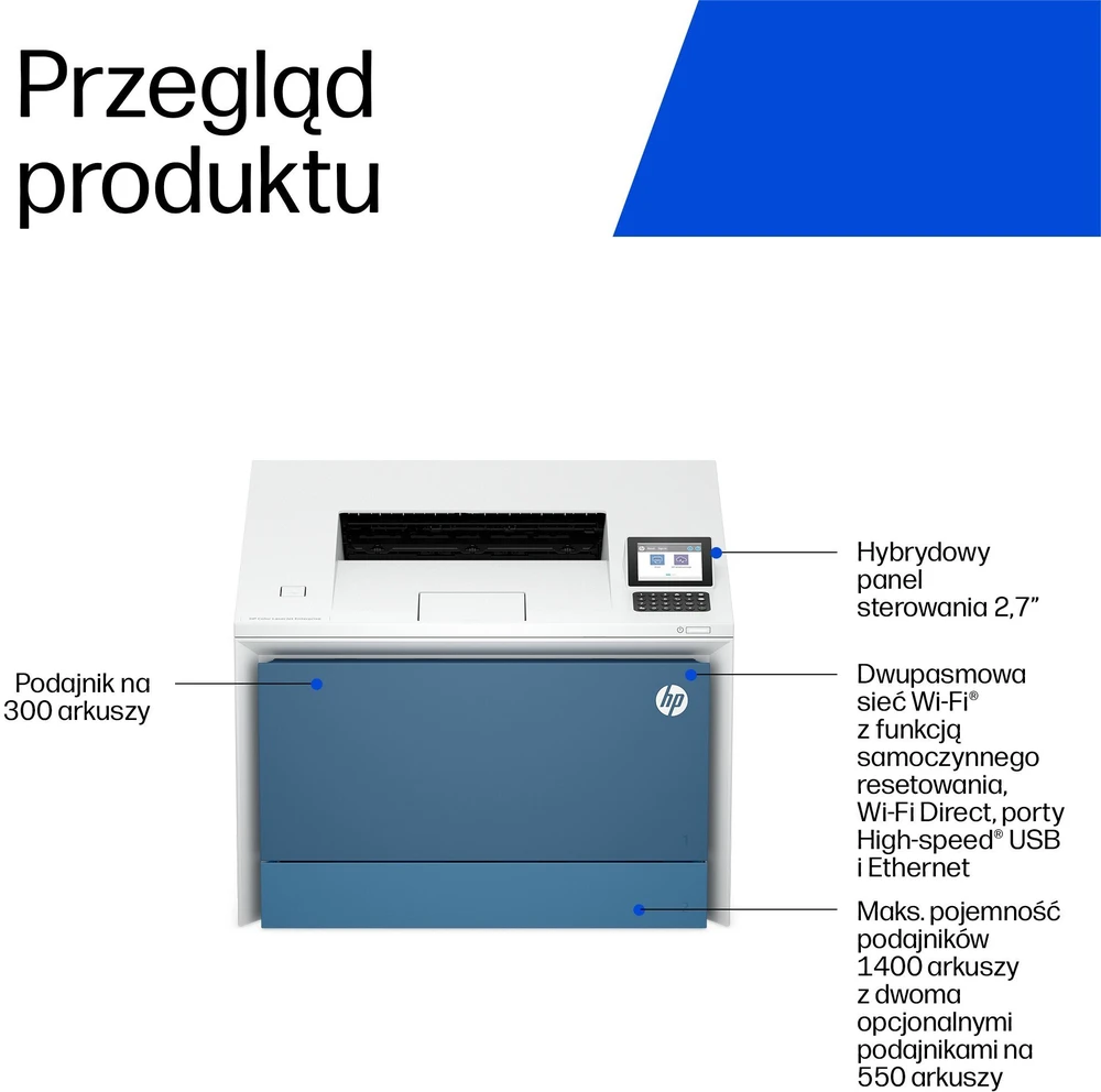 Hewlett Packard (HP) spausdintuvas clj ent 4701dw print 67p99a
