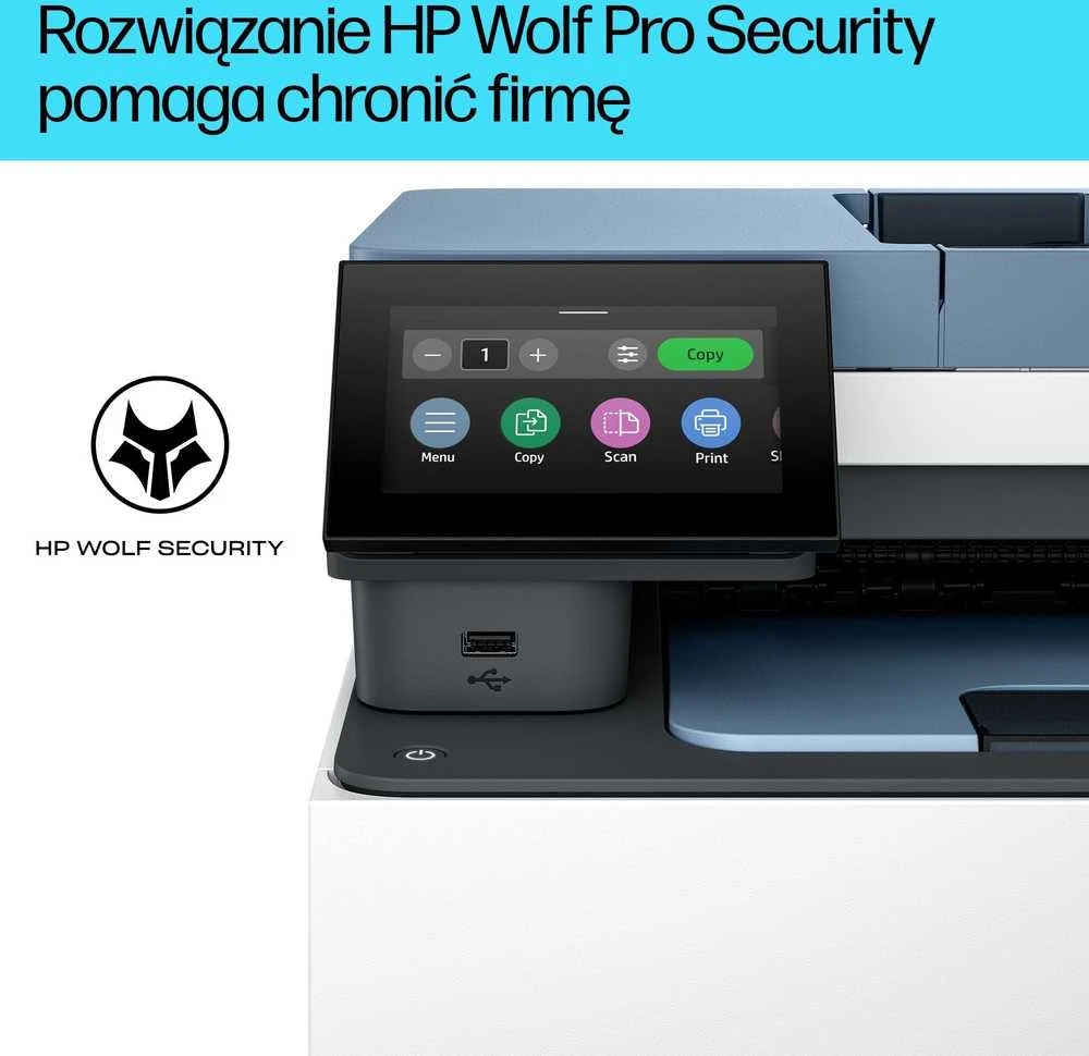 HP Color LaserJet Pro 3302fdn All-in-One Spausdintuvas - A4 Color lazerinis, Spausdinimas/Dvipusis kopijavimas, Automatinis dokumentų tiektuvas, Auto-Duplex, LAN, 25ppm, 150-2500 puslapių per mėnesį (pakeičia M283fdn)