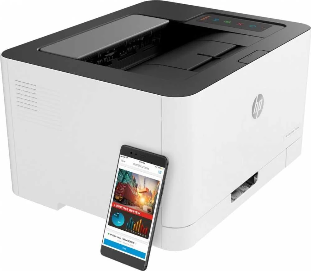 Hewlett Packard (HP) „HP Color lazerinis 150nw“ lazerinis spausdintuvas (4ZB95A)