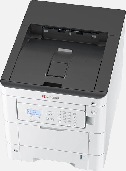 Kyocera ECOSYS PA3500cx (įsk. 3 metus Kyocera Life Plus), spalvinis lazerinis spausdintuvas - pilkas/juodas, dvipusis (spausdinimas)