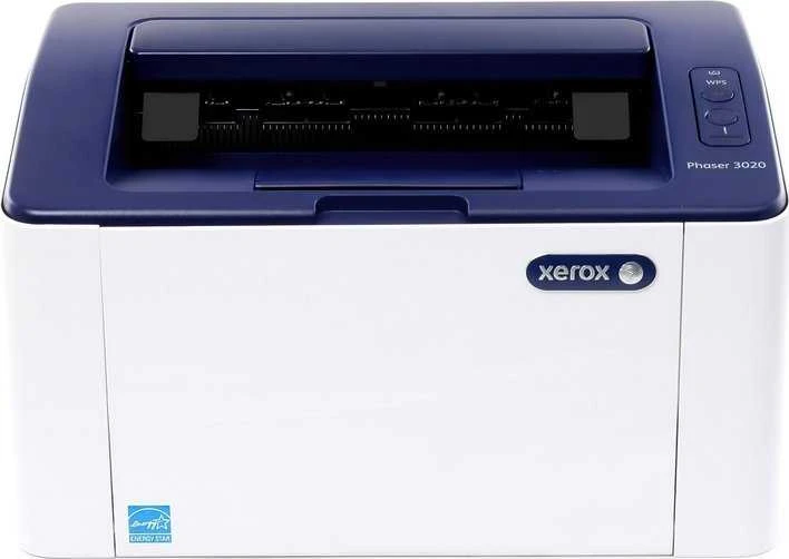 Spausdintuvas „Xerox Phaser 3020BI“, A4, mono lazeris, 20 ppm, 15 000 per mėnesį, 128 Mb, 8,5 sek., 150 lapų, USB 2.0, „WiFi“