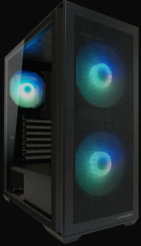 Obudowa LC-Power LC-717B-ON Baltas