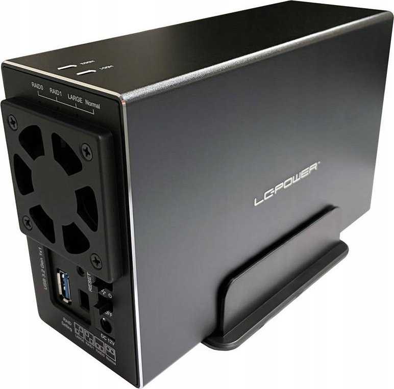 LC-Power Speichergehuse LC-35U3-RAID-2