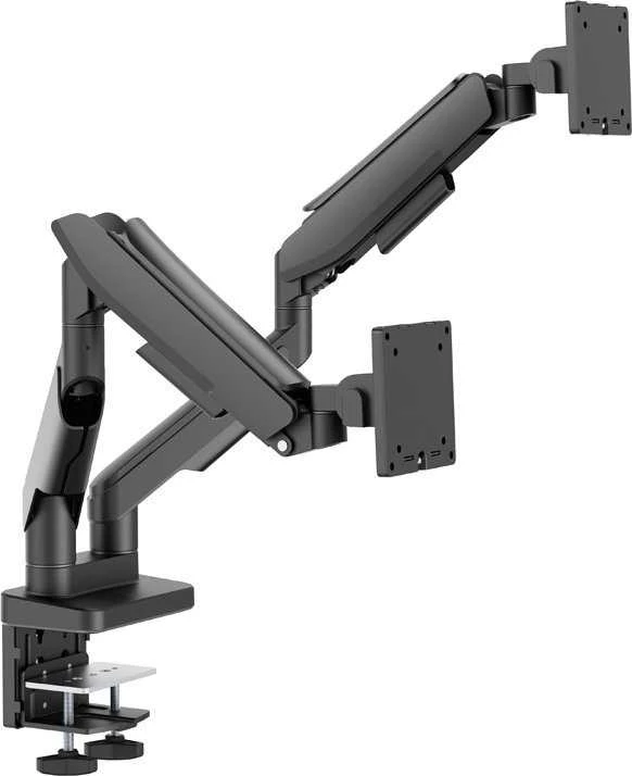 LCP LC-Power LC-EQ-A34B-D monitoriaus laikiklis arba stovas 86,4 cm (34″) Stalas Juoda