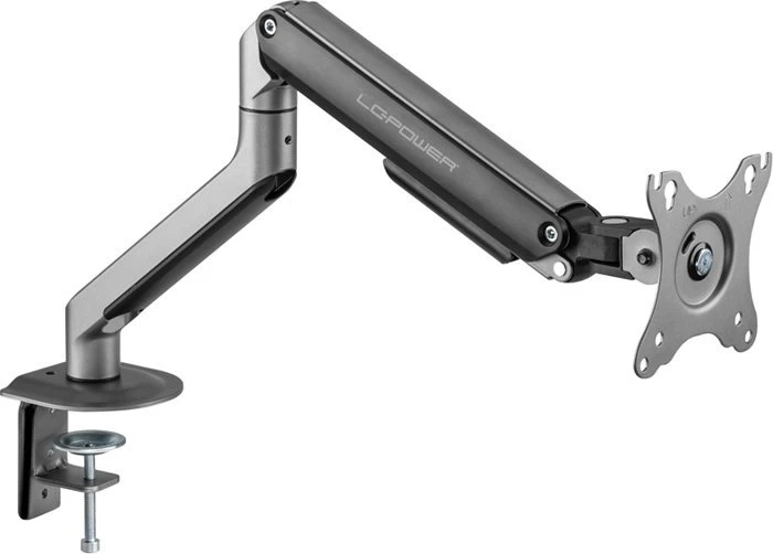 Laikiklis LC-Power LC-EQ-A32B, Spaustukas, 9kg, 43,2 cm (17"), 81,3 cm (32"), 100 x 100 mm, Juodas