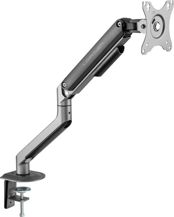 Laikiklis LC-Power LC-EQ-A32B, Spaustukas, 9kg, 43,2 cm (17"), 81,3 cm (32"), 100 x 100 mm, Juodas