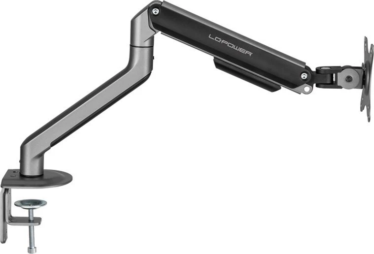 Laikiklis LC-Power LC-EQ-A32B, Spaustukas, 9kg, 43,2 cm (17"), 81,3 cm (32"), 100 x 100 mm, Juodas