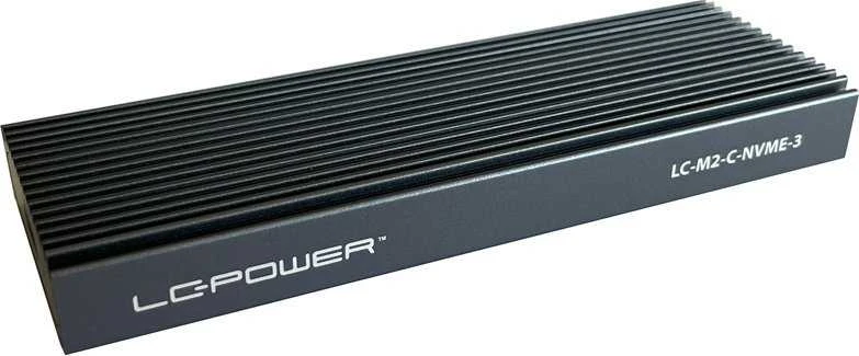 LC-Power M.2 NVMe SSD dėklas su aušinimo briaunomis