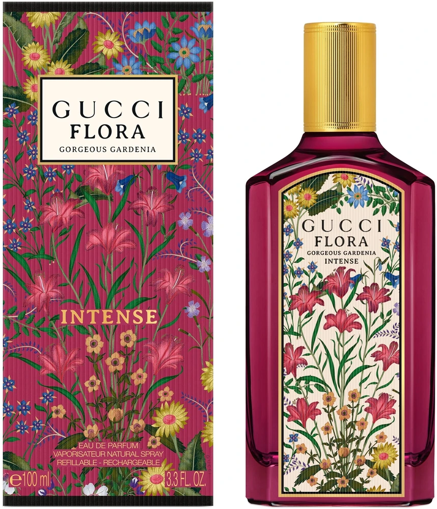 Gucci Flora Gorgeous Gardenia Intense EDP parfumuotas vanduo moterims, 100 ml