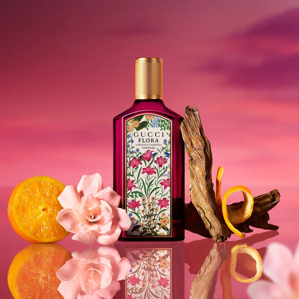 Gucci Flora Gorgeous Gardenia Intense EDP parfumuotas vanduo moterims, 100 ml