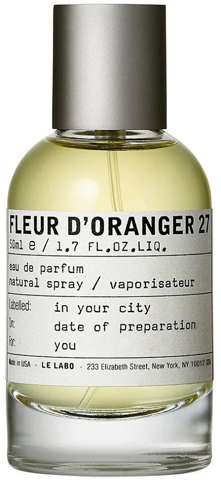 Le Labo Fleur D'Oranger 27 EDP parfumuotas vanduo unisex, 50 ml