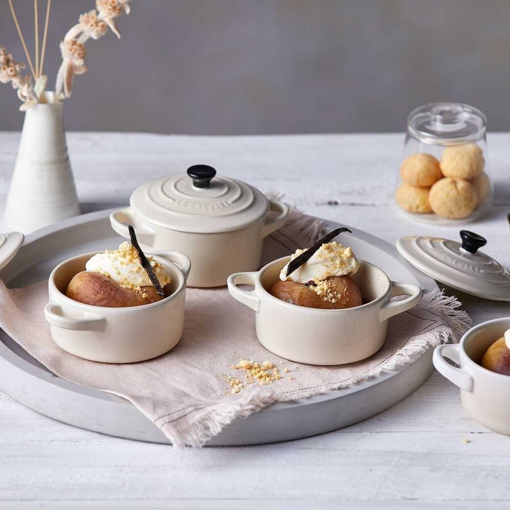 Le Creuset Small Stoneware Puodas 0,2 l meringue (71901107160100)