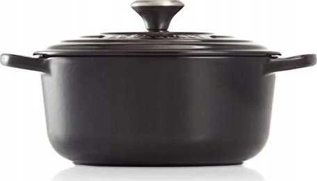 Virtuvės Indai - Le Creuset Signature Keptuvė 20cm Apvalaus Ketaus Juoda