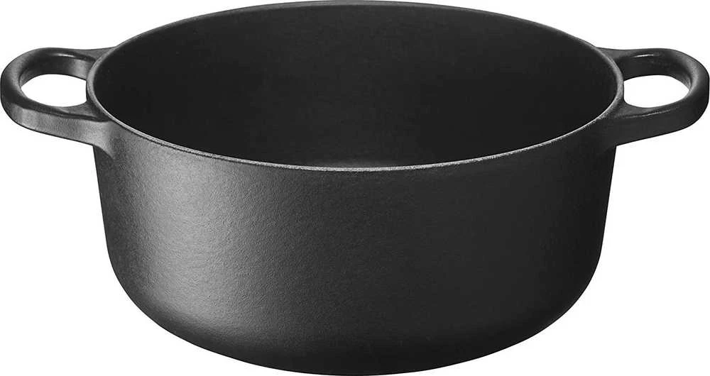 Virtuvės Indai - Le Creuset Signature Keptuvė 20cm Apvalaus Ketaus Juoda