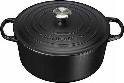 Virtuvės Indai - Le Creuset Signature Keptuvė 20cm Apvalaus Ketaus Juoda