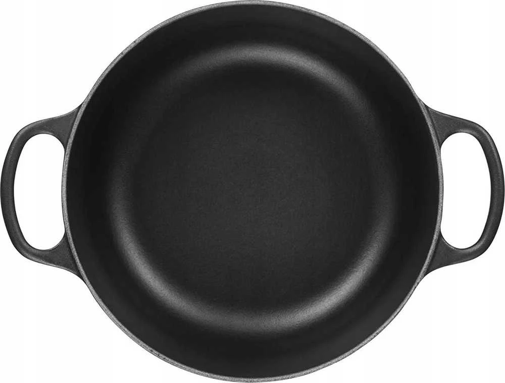Virtuvės Indai - Le Creuset Signature Keptuvė 20cm Apvalaus Ketaus Juoda