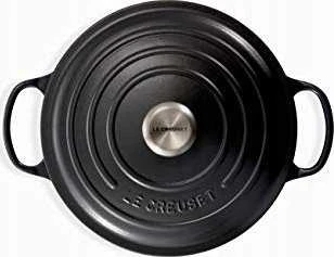 Virtuvės Indai - Le Creuset Signature Keptuvė 20cm Apvalaus Ketaus Juoda