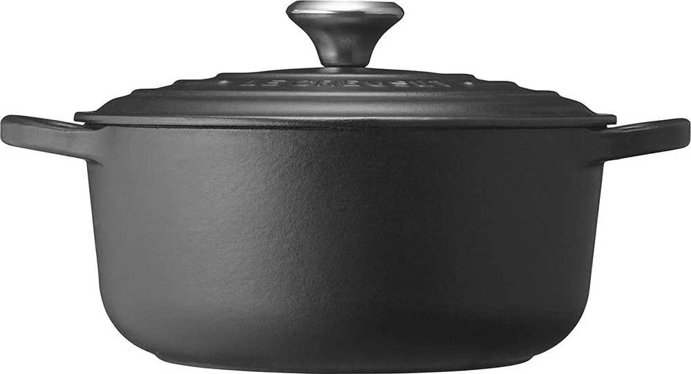Virtuvės Indai - Le Creuset Signature Keptuvė 20cm Apvalaus Ketaus Juoda