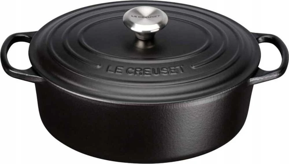 le creuset Le Creuset Signature Oval Roaster juodas 33 cm