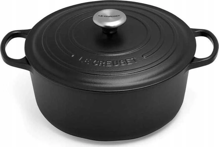 Virtuvinis Indas - Le Creuset Signature Keptuvė 28cm Apvalus Juodas
