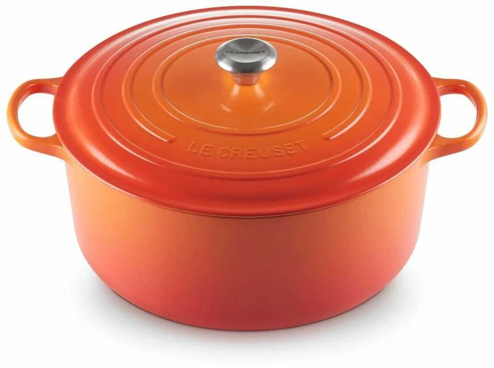 Le Creuset Cast iron puodas round Ø34cm / 12L oranžinis
