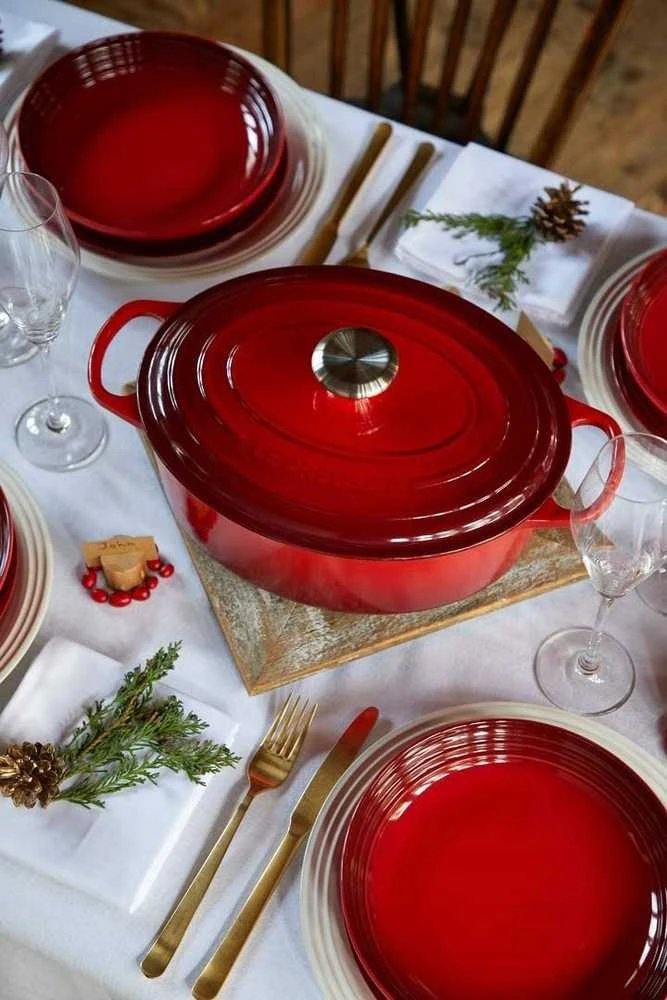 Le Creuset Signature Roaster ovalus 31 cm vyšnių raudonumo (21178310602430)