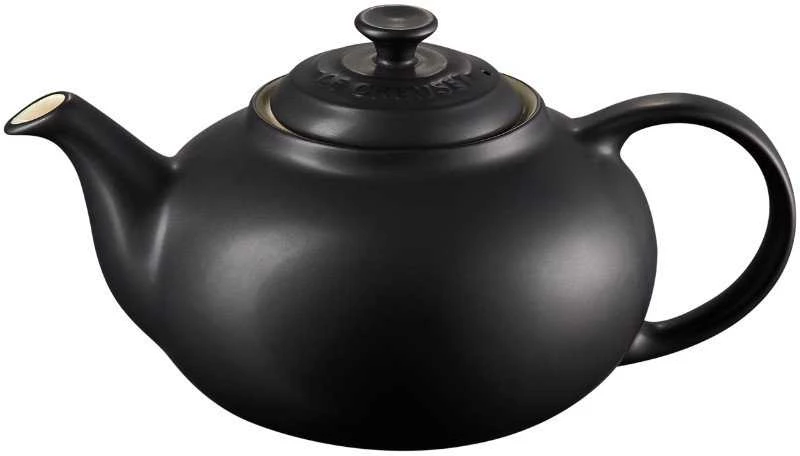 Le Creuset Akmens masės virdulys 1,3 l, juodas 0630870311717