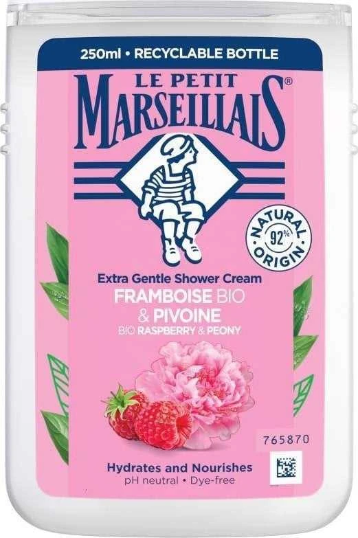Le Petit Marseillais Extra Gentle Shower Kreminis Organic Raspberry & Peony Shower Kreminis