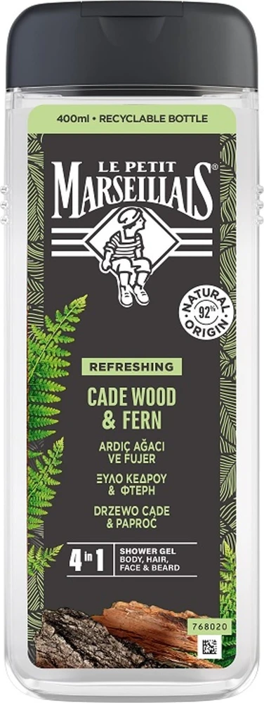 Le Petit Marseillais Cade Wood & Fern Dušo želė