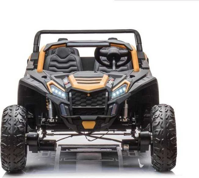 Lean Cars Keturvietis vaikiškas elektromobilis Buggy A033, auksinis