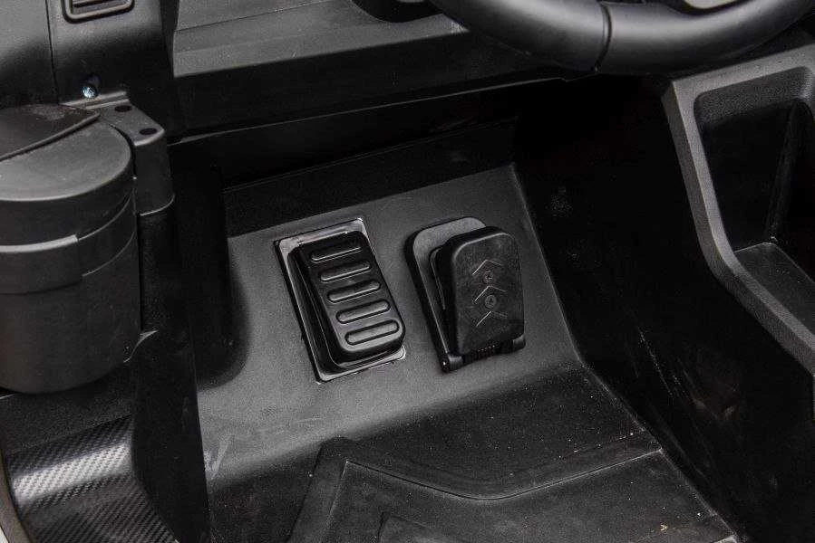 Lean Cars Keturvietis vaikiškas elektromobilis Buggy A033, auksinis