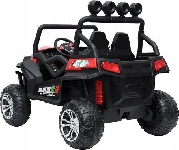 Lean Cars Elektrinis Bagis S2588 Raudonas