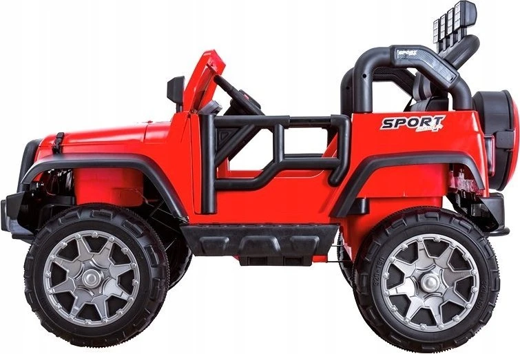 Lean Cars Vienvietis vaikiškas elektrinis visureigis Jeep