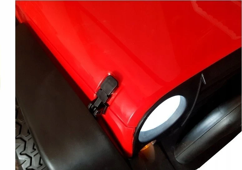 Lean Cars Vienvietis vaikiškas elektrinis visureigis Jeep