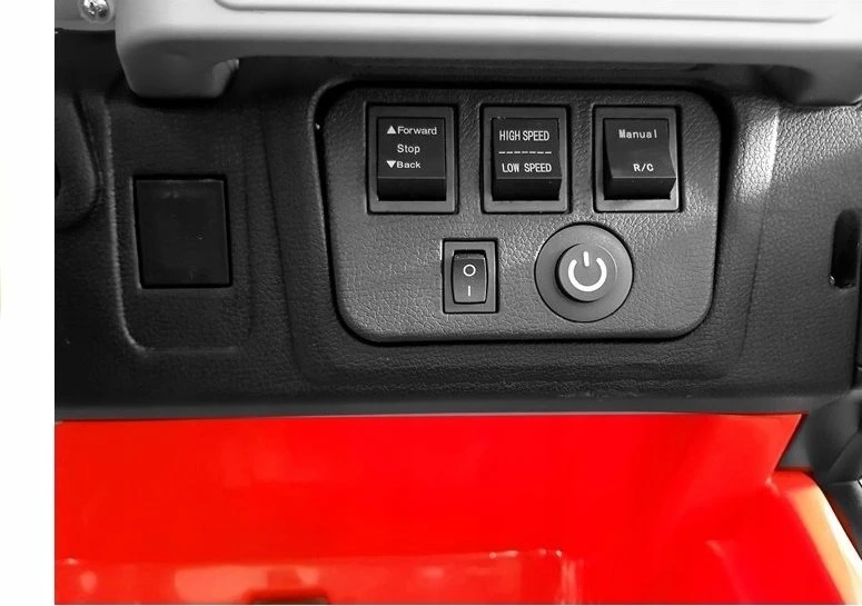 Lean Cars Vienvietis vaikiškas elektrinis visureigis Jeep