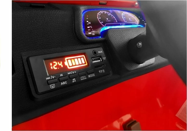 Lean Cars Vienvietis vaikiškas elektrinis visureigis Jeep