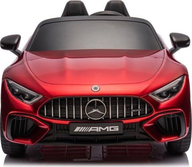 Dvivietis vaikiškas elektromobilis Lean Cars Mercedes AMG SL63, raudonas