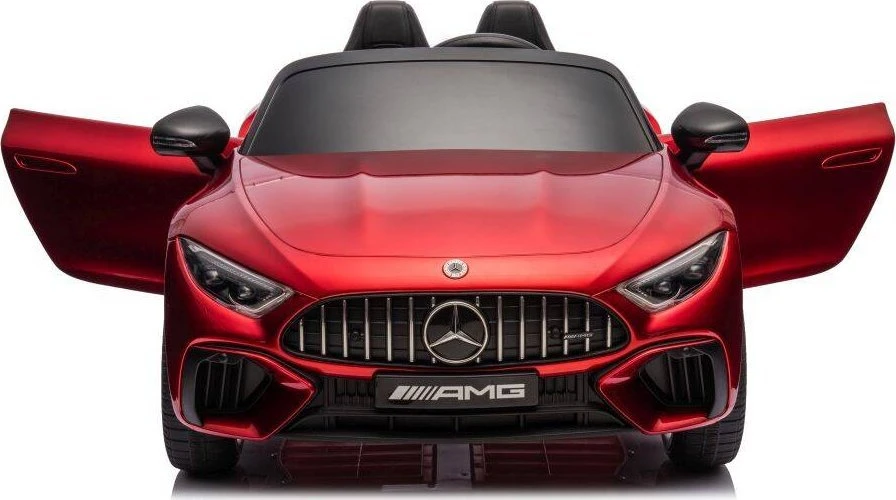 Dvivietis vaikiškas elektromobilis Lean Cars Mercedes AMG SL63, raudonas