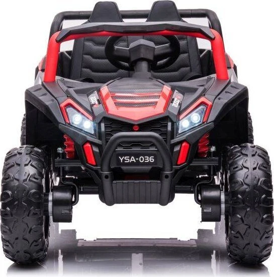 Elektrinis visureigis vaikams LEAN CARS YSA036 4x4, raudonas