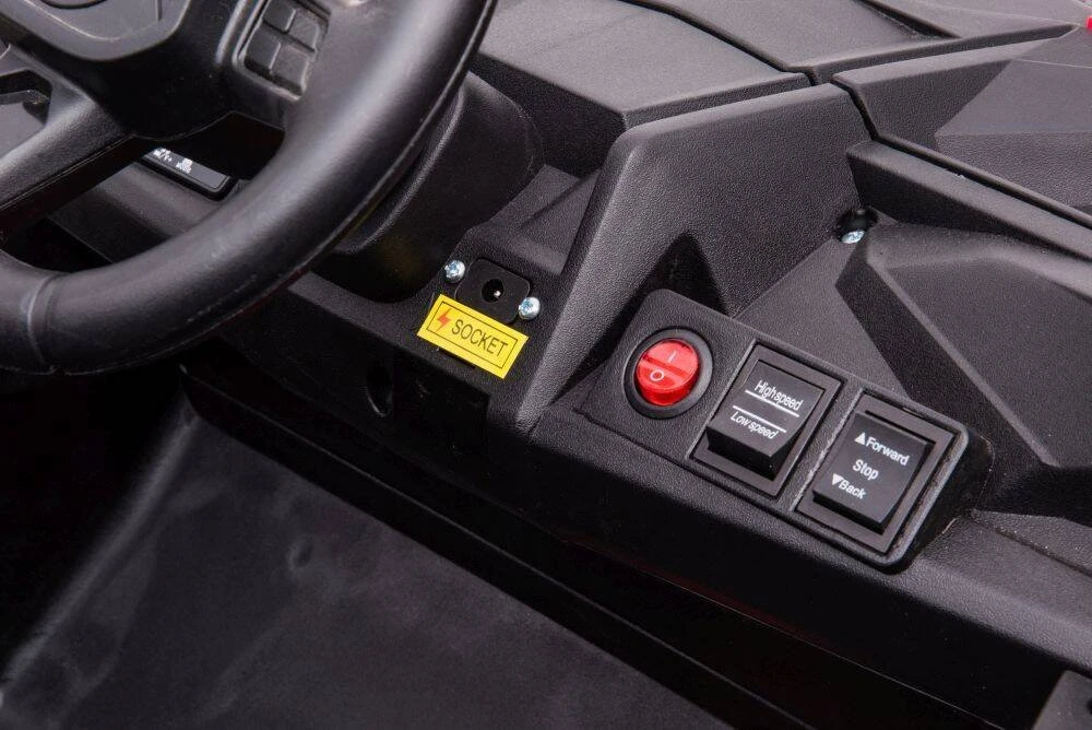 Elektrinis visureigis vaikams LEAN CARS YSA036 4x4, raudonas