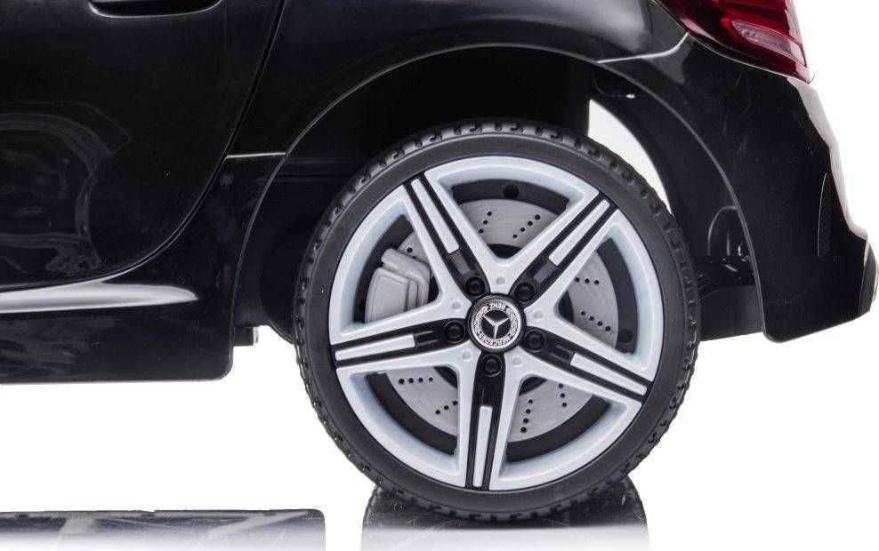Lean Cars Dvivietis elektromobilis vaikams Mercedes SLC 300, juodas