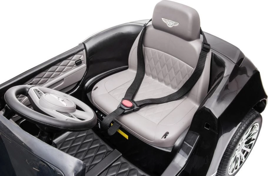 Lean Cars Vienvietis elektromobilis Bentley Mulsanne Lean Car, juodas