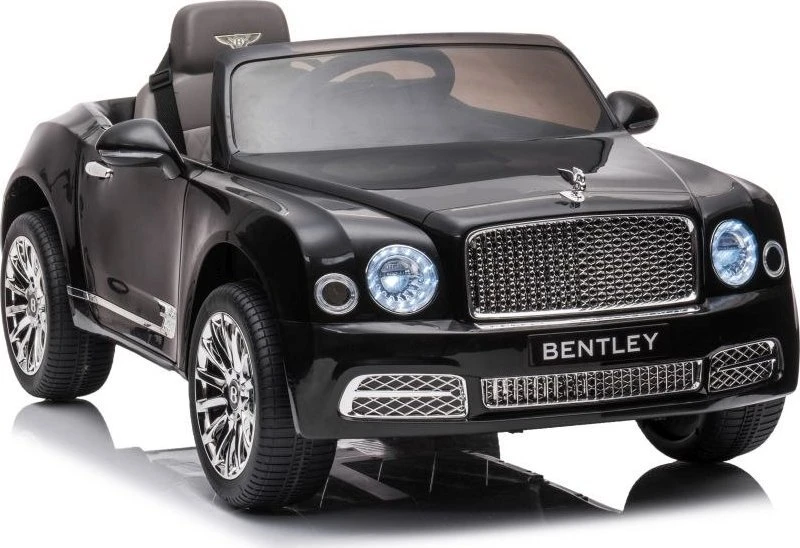 Lean Cars Vienvietis elektromobilis Bentley Mulsanne Lean Car, juodas