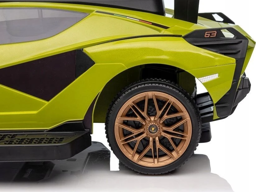 Lean Cars Paspiriama mašinėlė su garsais Lamborghini QLS-996T