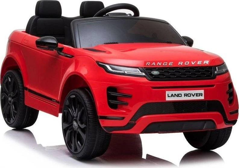 Lean Cars Dvivietis vaikiškas elektromobilis Lean Range Rover Evoque, raudonas